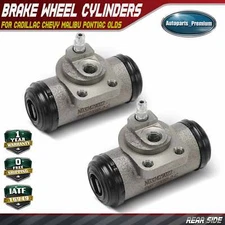 2x Rear Left & Right Brake Wheel Cylinder for Cadillac Chevy Malibu Pontiac Olds
