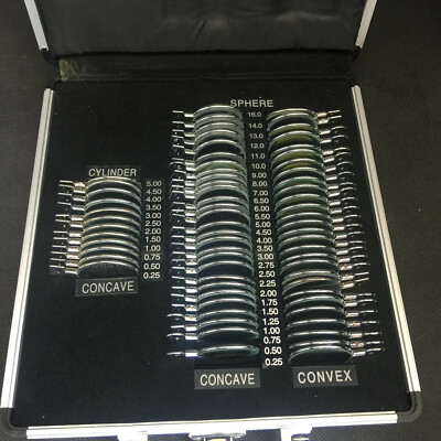 68pcs Trial Lens Set TLS Metal Rim Optic Optical instrument | eBay