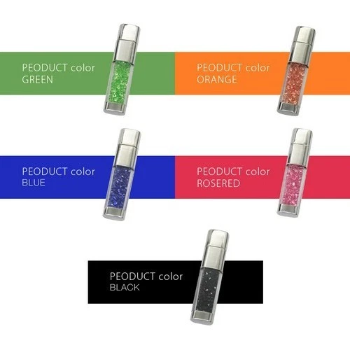 Hot Luxuriou Crystal Glass U Disk 1GB-512GB USB 2.0 Flash Drive Memory Pen Stick - Image 4 of 4