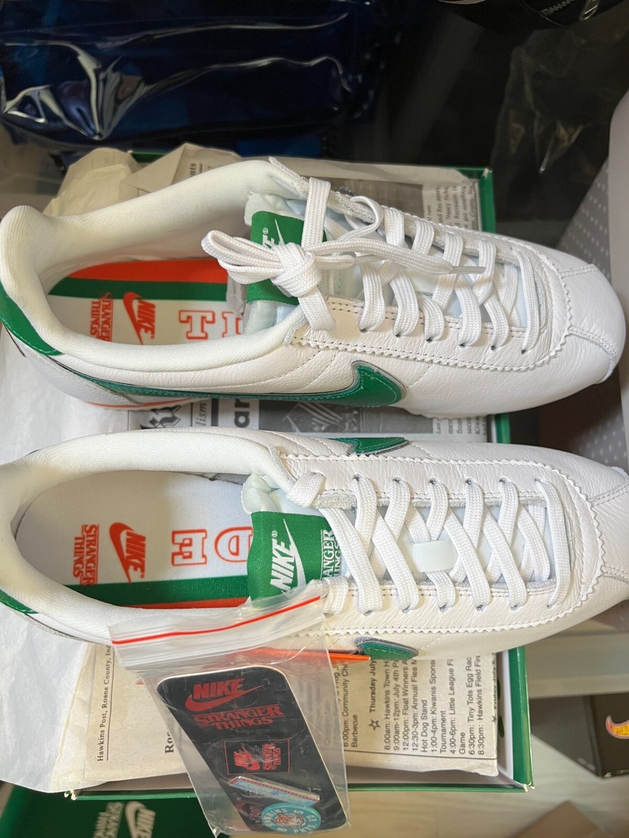 NIKE cortez X Stranger things 9.5 RARE! | eBay