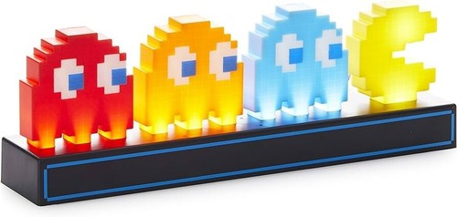 Pac-Man and Ghost Light Lamp 3 Modes - Music Reactive - Video Game Collectable