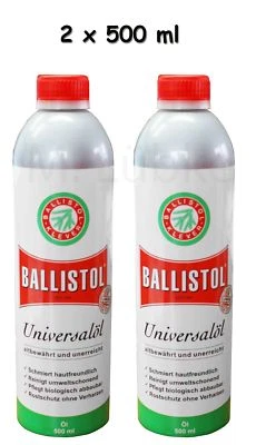 Ballistol Universalöl 500ml 2x 500 ml Kriechöl Waffenöl Öl Klever Auto Fahrrad