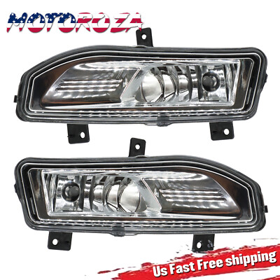 Fog Light Front Clear Bumper Lamps w/o Wiring For 2022-2024 Nissan Frontier