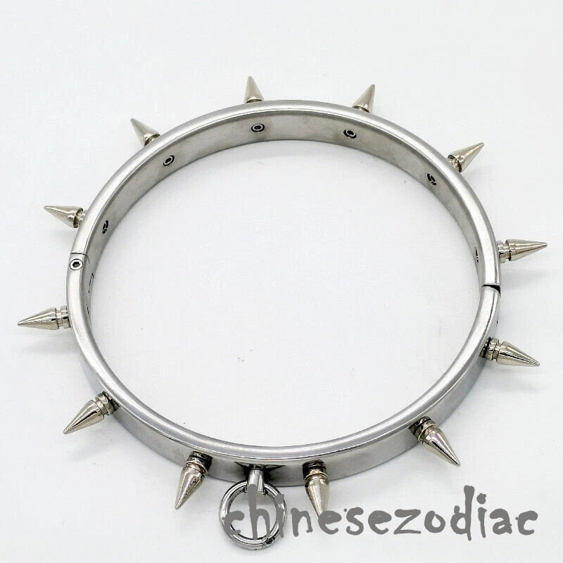 Encuadernación de puño corsé cuello cuello cuello cuello acero inoxidable de alta resistencia personalizable Foto 2 de 4