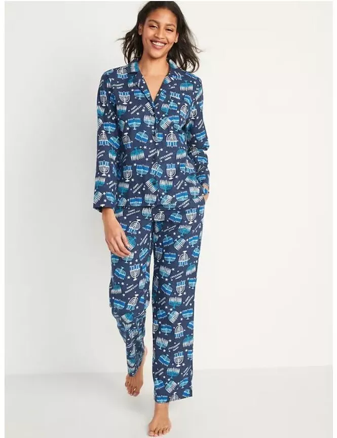 Old navy hanukkah pajamas hot sale