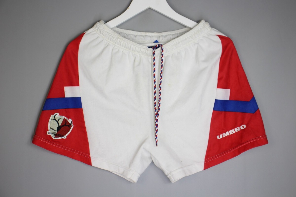 KASHIMA ANTLERS JAPAN FOOTBALL SHORTS VINTAGE 1996 1998 UMBRO SIZE