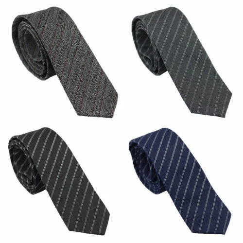 Striped 100% Cotton Ties for Men