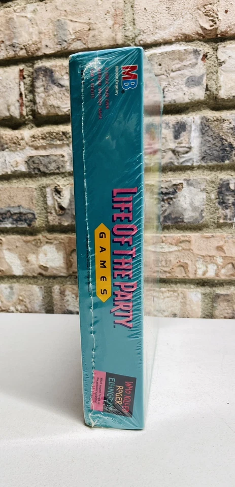 De colección 1987 "Life of the Party Mystery Game" Nuevo Precintado por Milton Bradley Foto 2 de 4