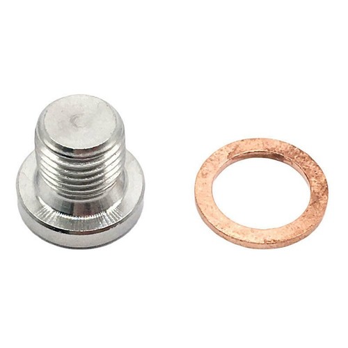 M12 X 1.25mm Oxygen O2 Lambda Sensor Blanking Exhaust Plug Cap Stainless Steel - Picture 6 of 6
