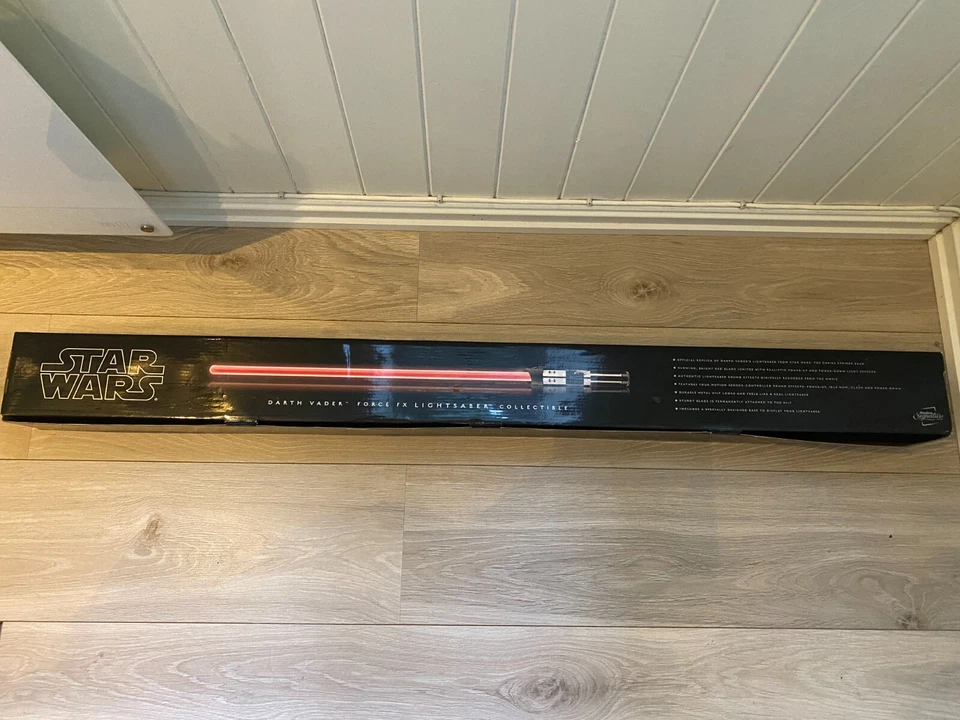 Darth Vader Force FX LIGHTSABER 2008 Hasbro Signature Series Star Wars - Image 4 of 4