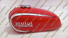 Yamaha RD350 Rd 350 Rosso Verniciato Acciaio Benzina Benzina Serbatoio Gas 1973-1975 Adatto per