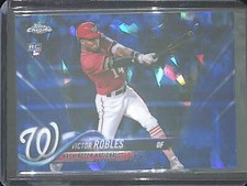 2018 Topps Chrome Sapphire Rookie #166 Victor Robles 