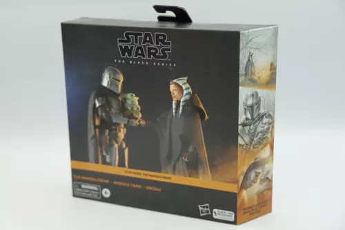 Hasbro GROGU MANDALORIAN AHSOKA TANO 3-pack Star Wars  Black Series MIB