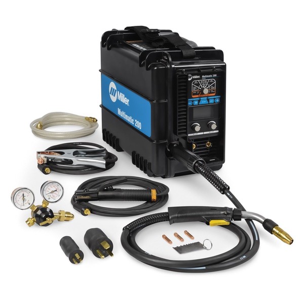 Miller Multimatic 200 MIG TIG & Stick Welder 907518 Minor Crack eBay