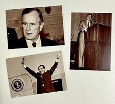 Las Vegas Republican Presidents Reagan Bush Nixon Vintage Reprint Postcard Lot