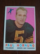 1959 Topps #82 Paul Hornung (NRMT)