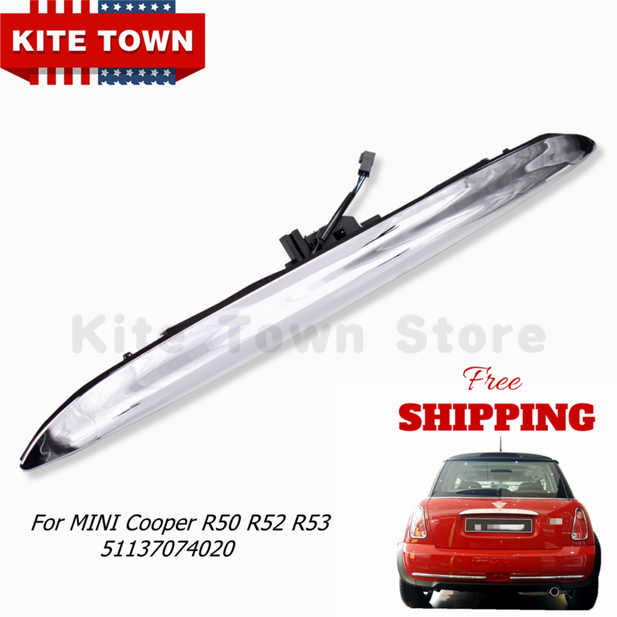 Rear Hatch Trunk Handle Hatch Grip Handle for BMW Mini R50 R52 R53