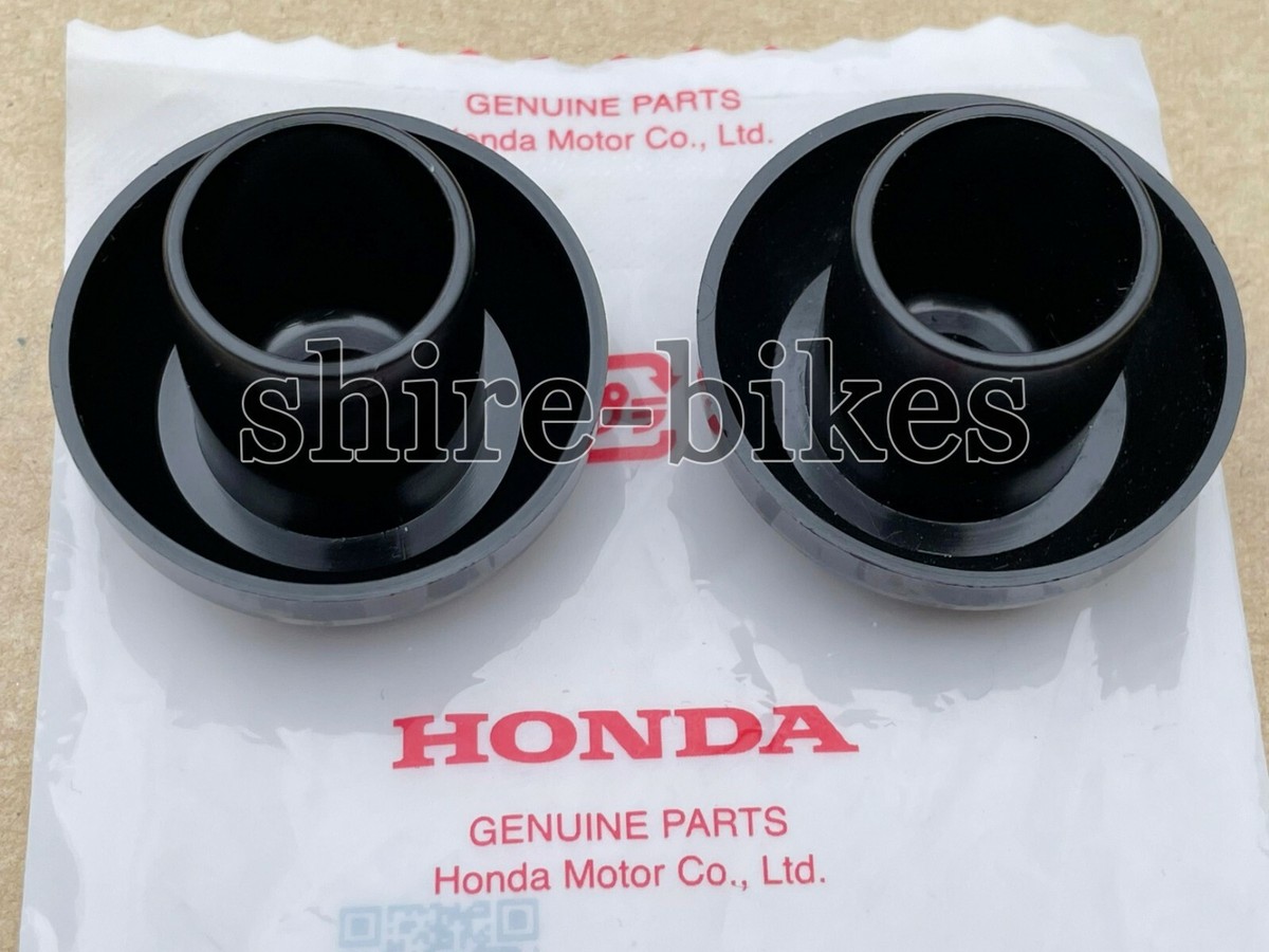 NEW Honda Black Fork Caps (Pair) for Honda Cub C50 C70 C90 C100
