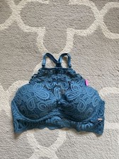Pink Victoria's Secret Push- Up Bralette Size Small New Teal