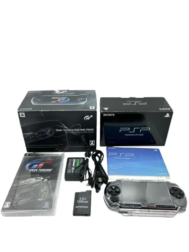 PSP-3000 Gran Turismo Racing Pack  w/ Adapter Box Good HP