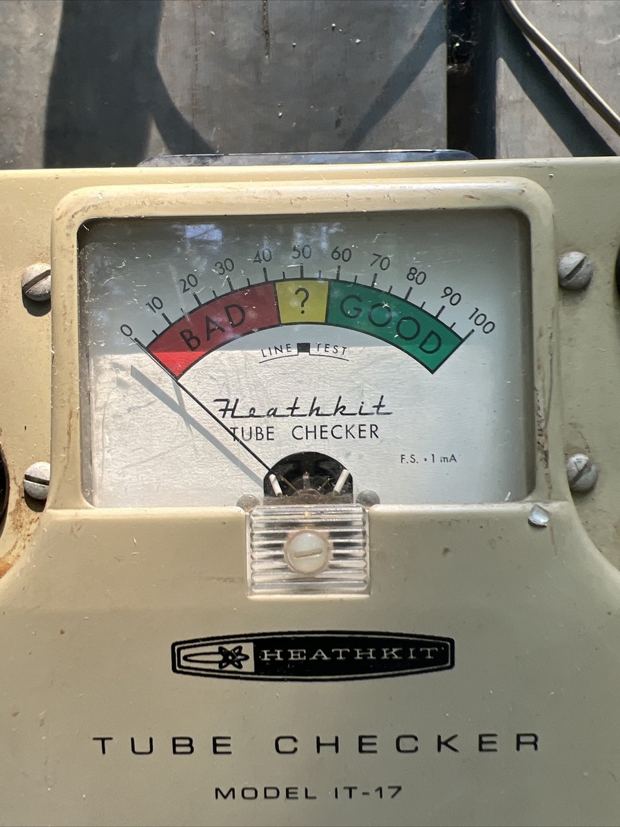 真空管試験機 HEATHKIT IT-17 Heathkit It-17 Vacuum Tube Tester / Checker in Working SN