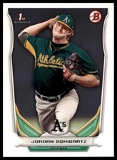 2014 Bowman Draft #DP119 Jordan Schwartz