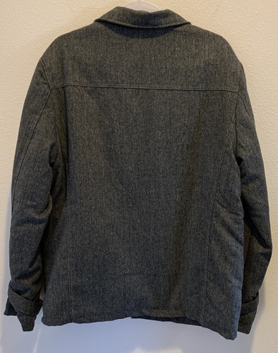 Mens Size Large Gray Poly&wool Coat From rue 21 - Picture 9 of 11