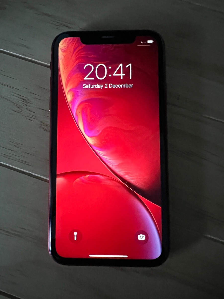 Shop Apple iPhone iPhone XR Red 64GB XR (64GB, Red) - Excellent - Refurbished - Dick