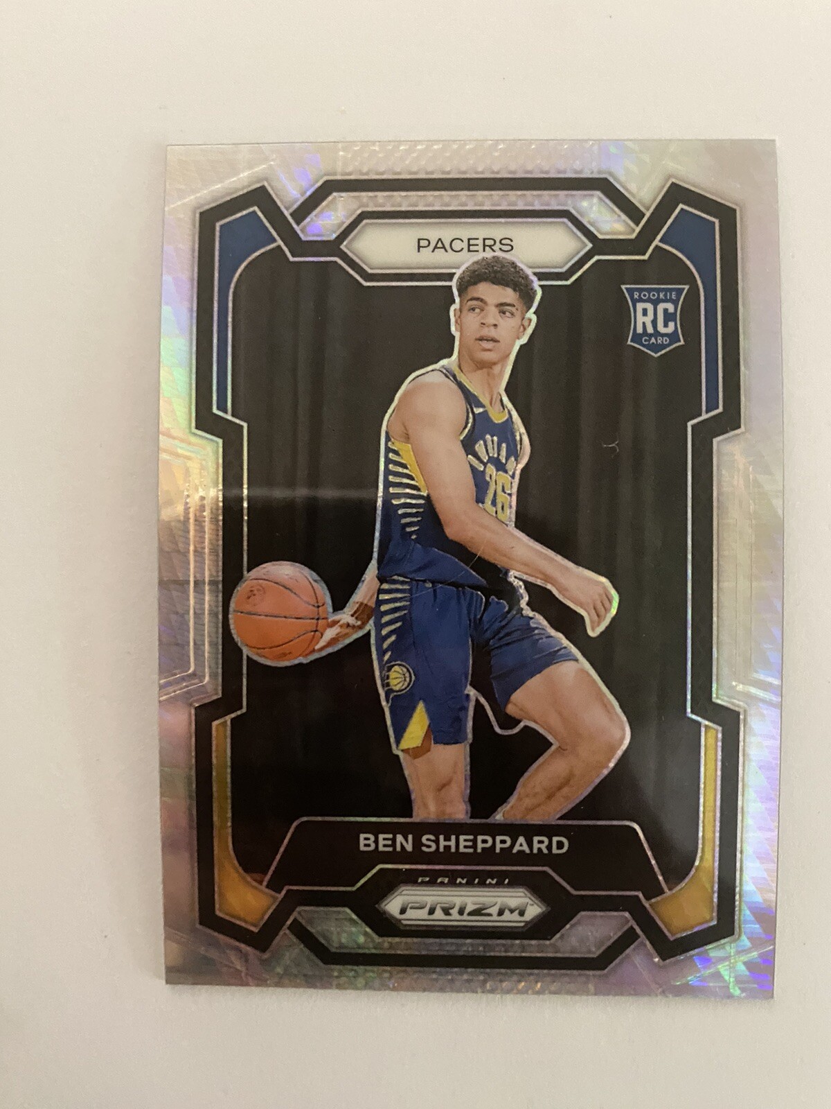 2023-24 Panini Prizm Ben Sheppard RC Hyper Prizm #172 Rookie