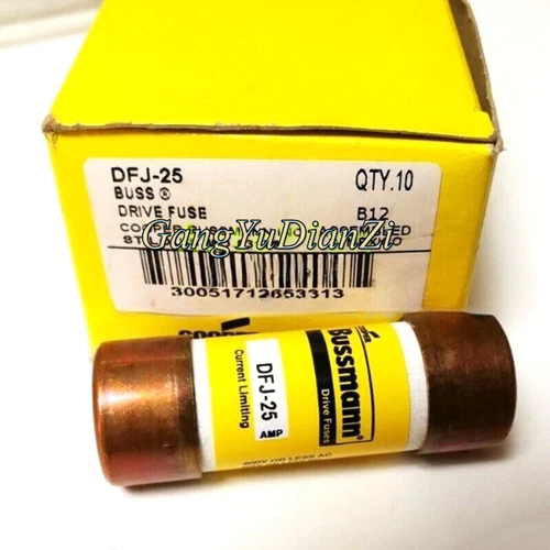 10PCS/Box New For Bussmann DFJ-25 DFJ-25A 25A 600Vac Drive Fuse