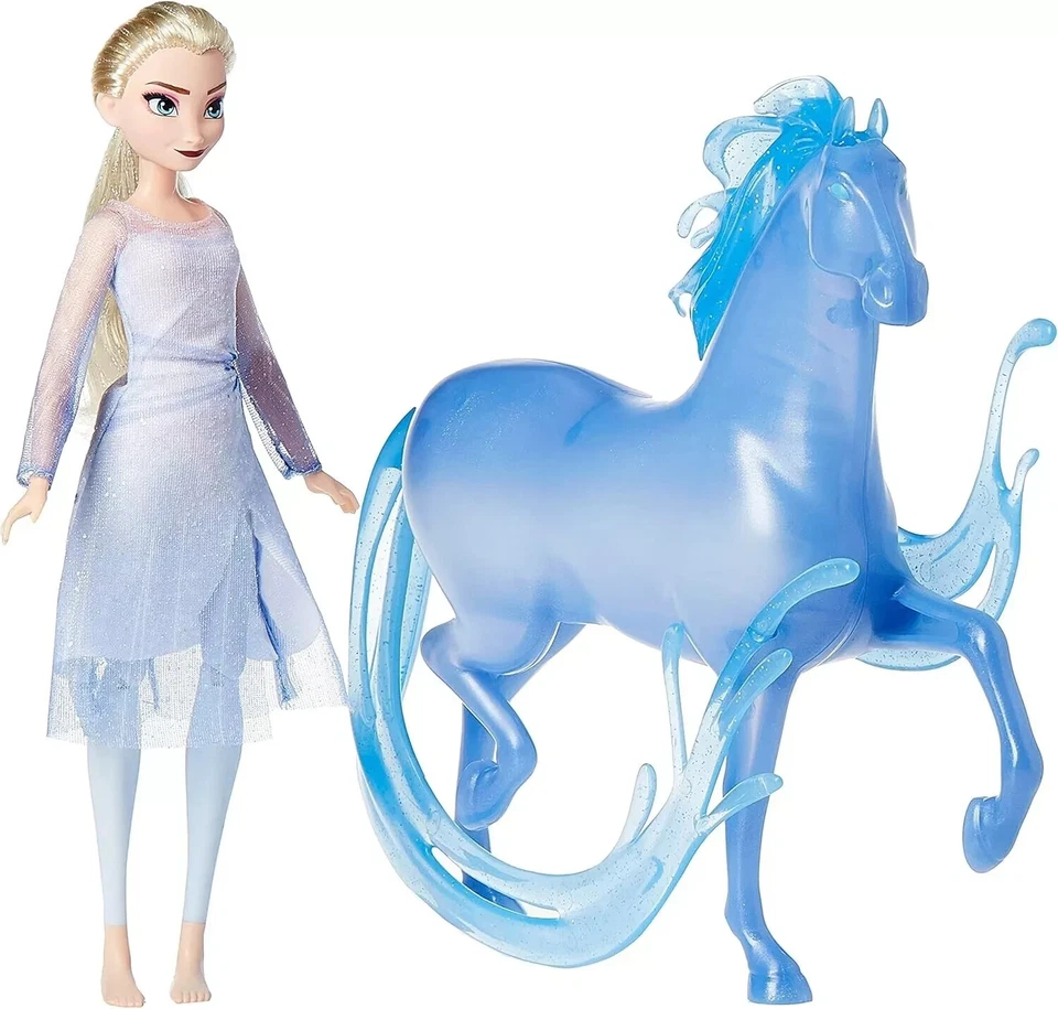 Disney La Reine des neiges 2, poupée Elsa et figurine Nokk - Photo 2/3