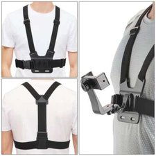 360° Mobile Phone Chest Mount Harness Body Strap Holder For iPhone Samsung Gopro
