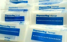 1000 3"x5" Reloc Zippit Bags Clear 2Mil Reclosable Zip Seal Slide Lock Baggies