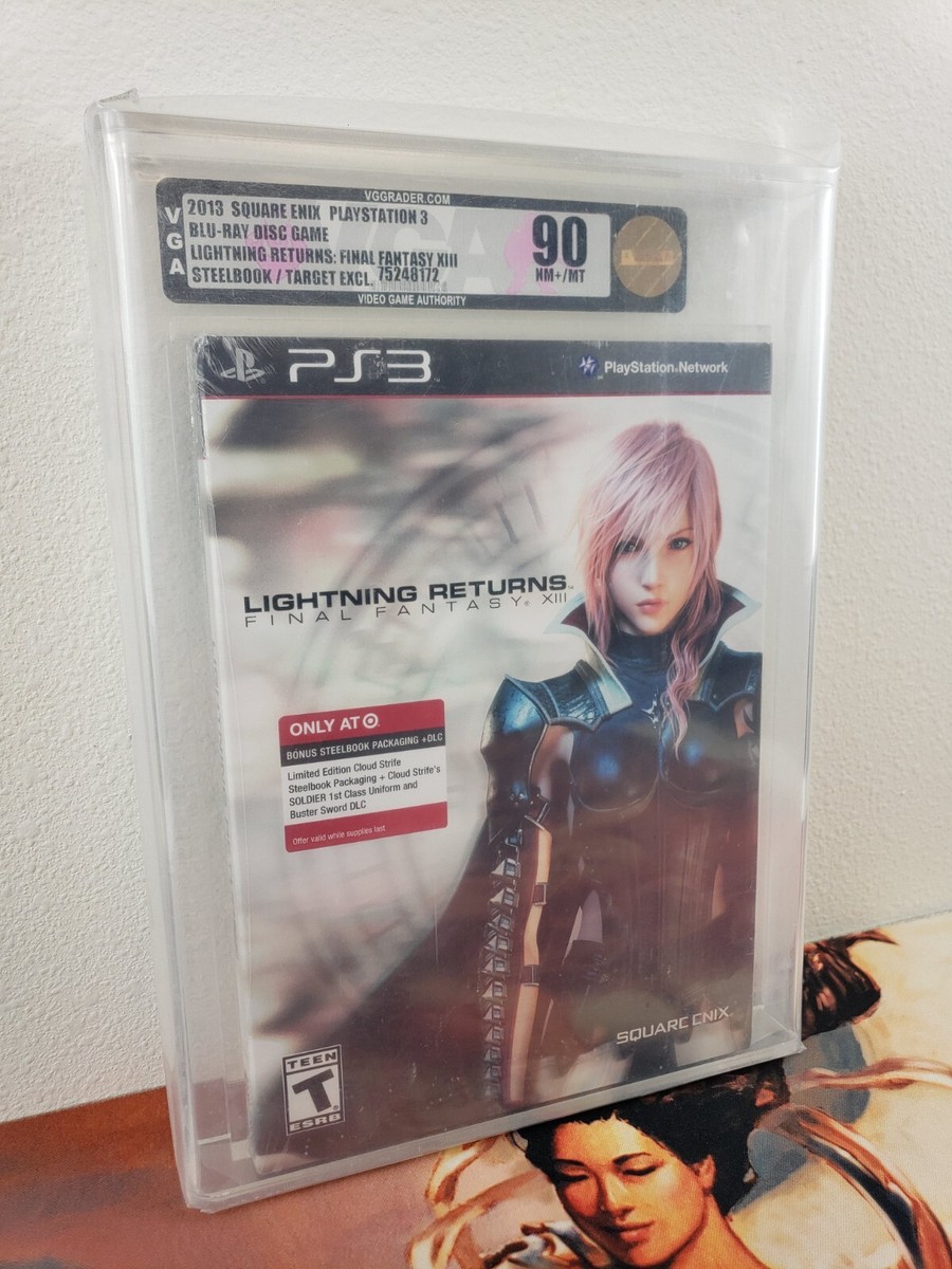 Steelbook Final Fantasy XIII-2 Lightning Returns – Blu Ray PS3, Comme Neuf