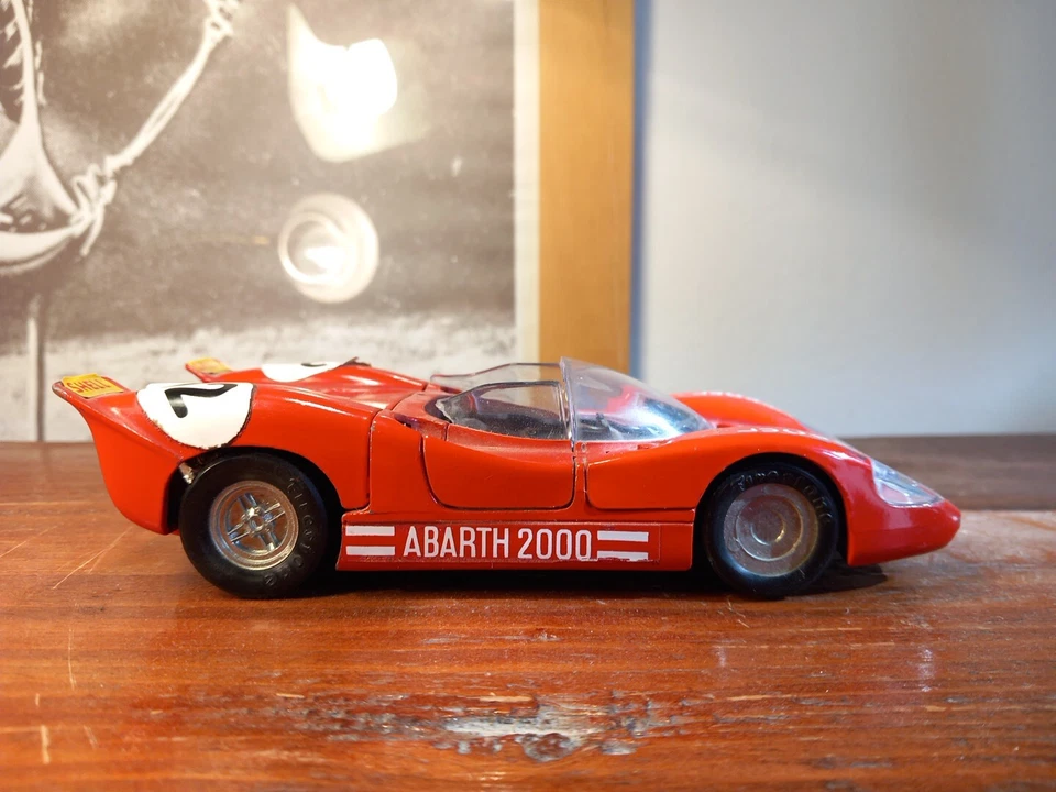 Modello Politoys-M N 584 Abarth 2000 1/25 Made In Italy - Immagine 2 di 4