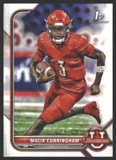 Malik Cunningham #11 2021-22 Bowman University Louisville Cardinals