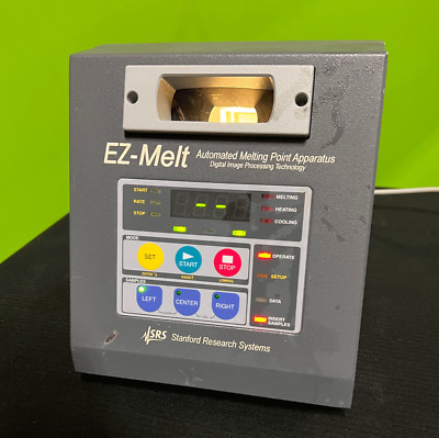 SRS EZ-MELT MPA-120 Automated Melting Point Apparatus Digital Imaging Processing