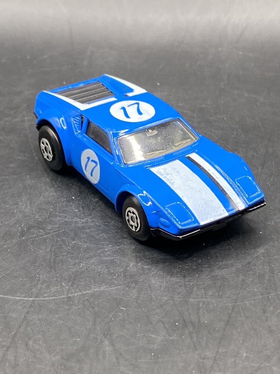 1977年 Matchbox De Tomaso Pantera Matchbox Superfast De Tomaso Pantera #8 Blue Vintage Collectible