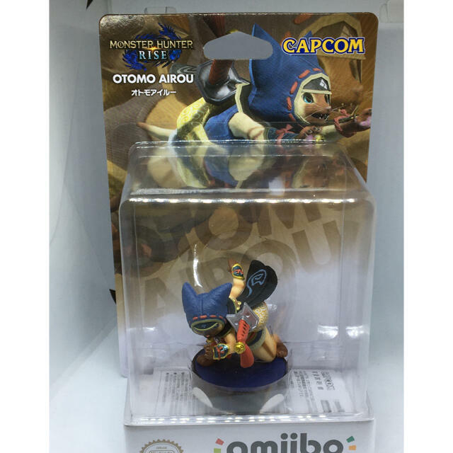 Nintendo Amiibo】 Monster Hunter Rise Palico For Nintendo Switch