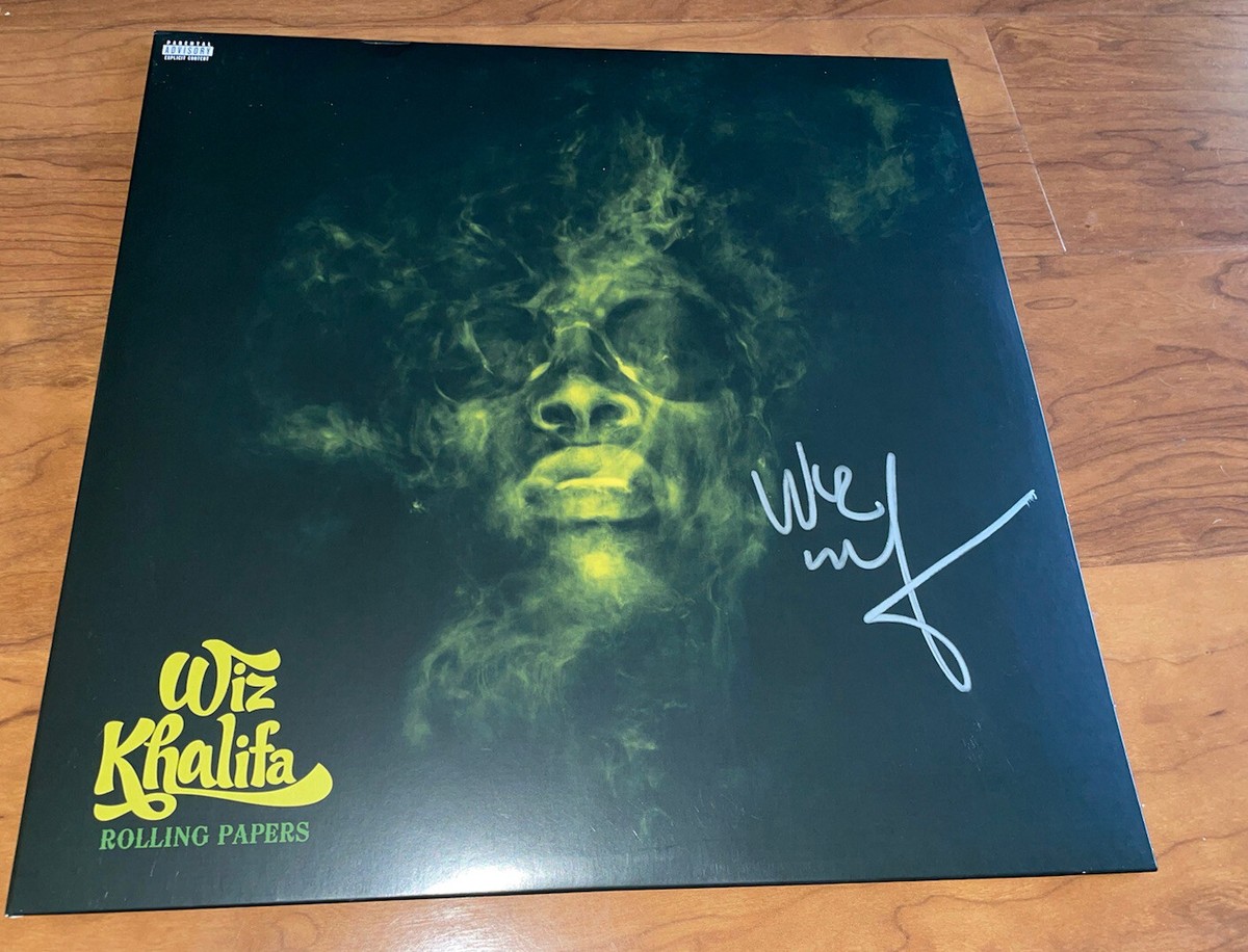 Wiz Khalifa signed Vinyl album Rolling Papers With Proof | eBay