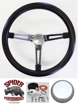 1967-1968 AMC Ambassador Marlin Rebel steering wheel 15'' MUSCLE CAR CHROME