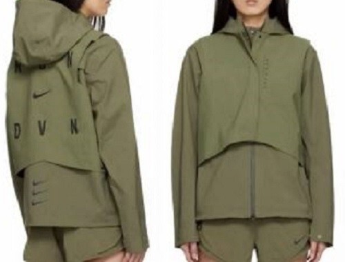 NAGG DIAGONAL ZIP PUFFER VEST -M