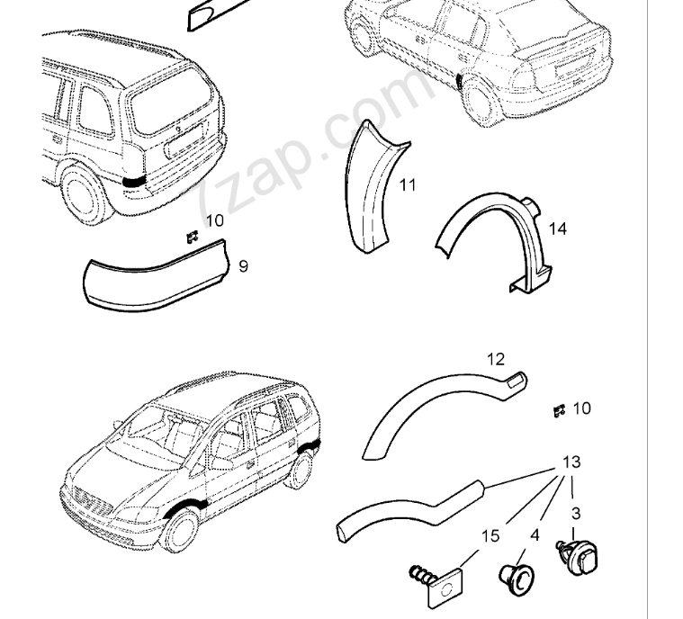 5x Opel Clip 90580707 174611 (art.1220) online kaufen | eBay