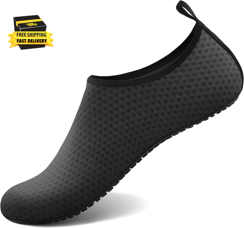 Water Shoes for Women Men Aqua Socks Swim Beach Pool River Slip-On Barefoot Quic