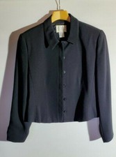 Vintage Field Manor Women's Button Front Bomber Jacket, 10, "Modern Classic" 