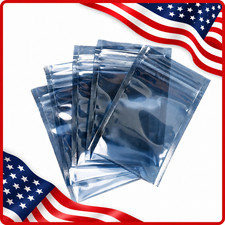 100PCS Anti Static Shielding Zip Lock Bags ESD Resealable Storage Pouches