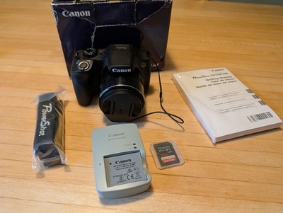CANON POWERSHOT SX530 HS CAMERA BUNDLE   EXCELLENT CONDITION TESTED W/ 256GB SD
