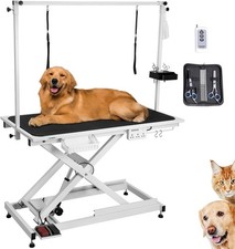 Electric Pet Grooming Table 49" - 230lbs Capacity w/Lift for Large Dogs