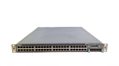 Juniper EX4300-48T 48-Port Gigabit Switch EX-UM-4X4SFP 2 x PSU