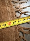 Vintage Antique Native American Handwoven Brown Wool Striped Llama Rug 65 x 19 — photo 10
